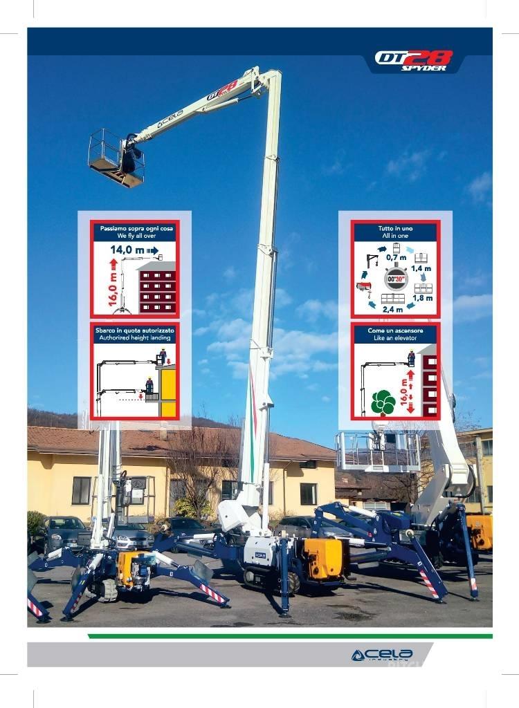 Cela CRAWLER DT 28 Ďalšie zdvíhacie zariadenia a plošiny
