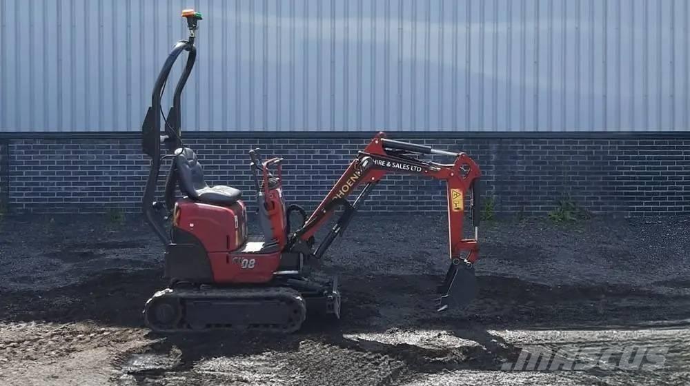 Yanmar SV 08 Mini rýpadlá < 7t