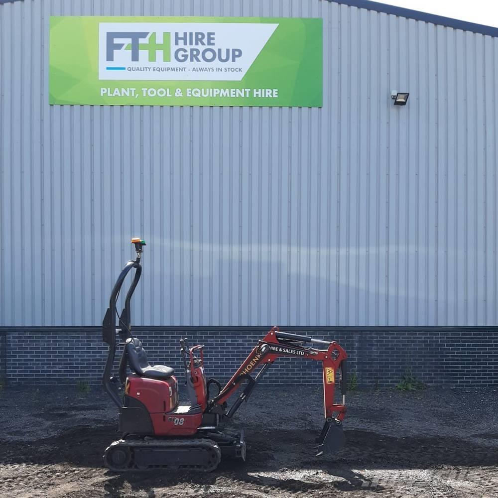 Yanmar SV 08 Mini rýpadlá < 7t