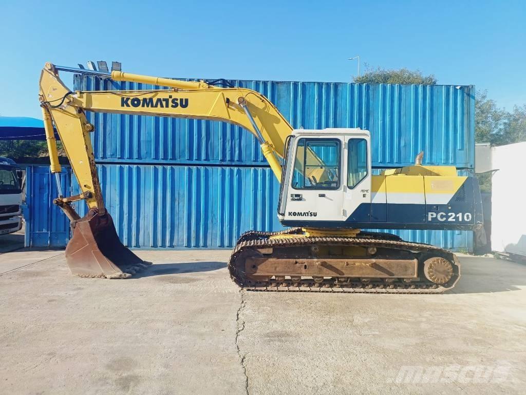 Komatsu PC 210-5 Pásové rýpadlá
