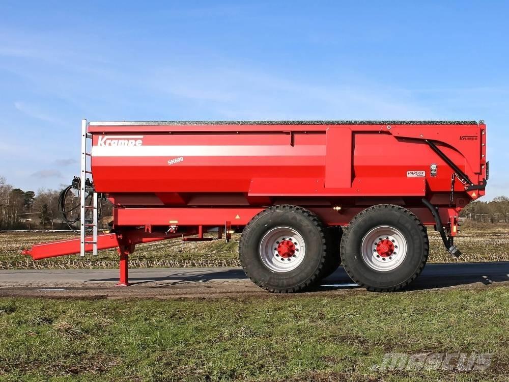 Krampe SK 600 Vyklápacie prívesy