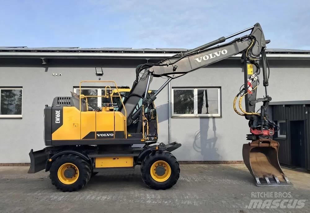 Volvo EW 160 E Kolesové rýpadlá