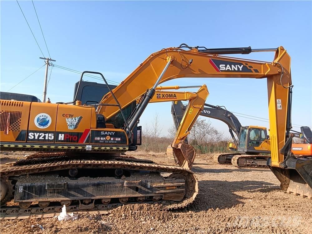 Sany SY215-9 Pásové rýpadlá