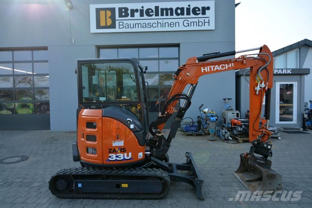 Hitachi ZX 33 U-6 Mini rýpadlá < 7t