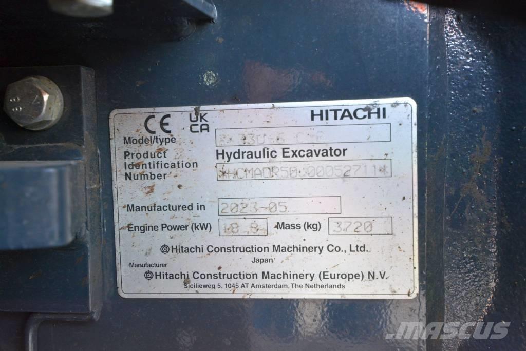 Hitachi ZX 33 U-6 Mini rýpadlá < 7t