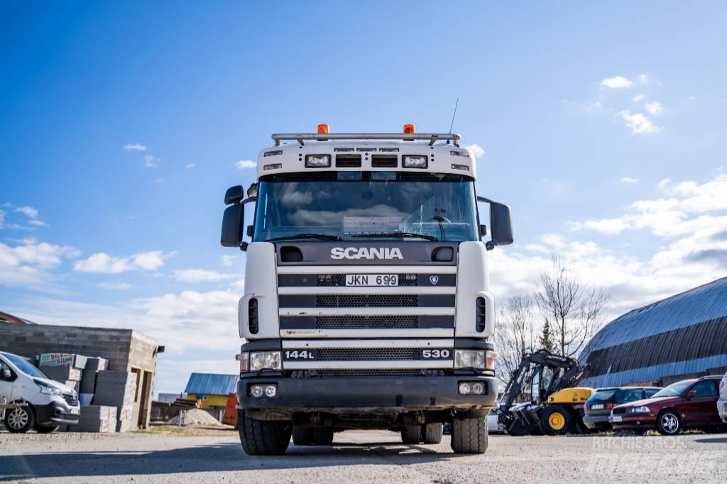 Scania R 144 GB Hákový nosič kontajnerov