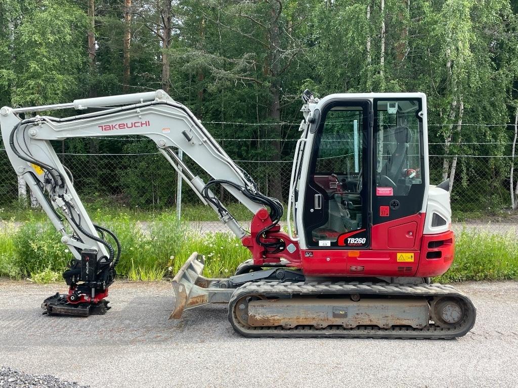 Takeuchi TB 260 Mini rýpadlá < 7t