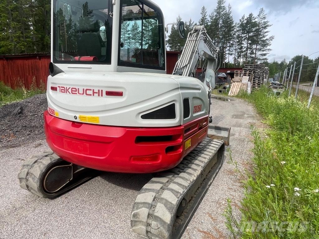 Takeuchi TB 260 Mini rýpadlá < 7t