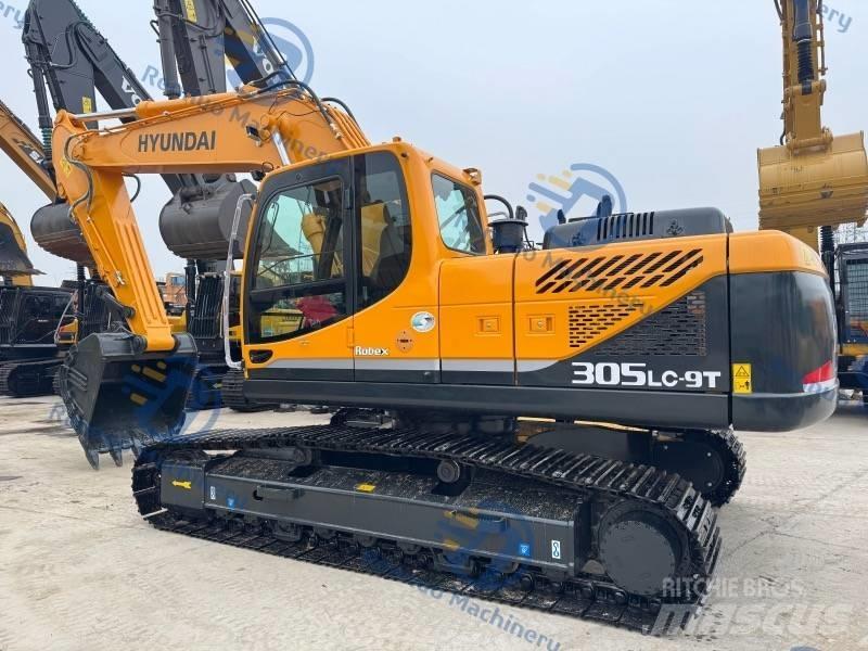 Hyundai R305 LC-9T Pásové rýpadlá