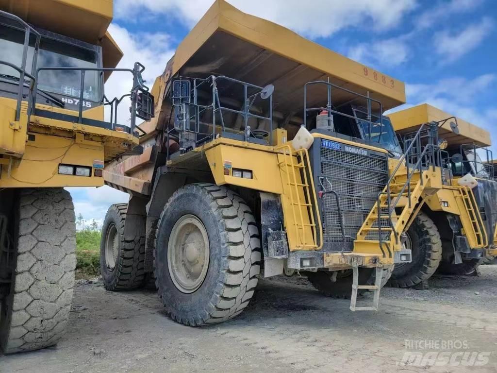 Komatsu HD 785 Pevné dempry