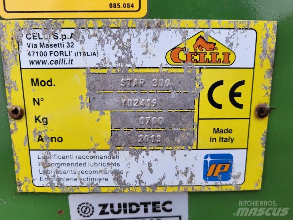 Celli Star 300 Rotačné brány a pôdne frézy