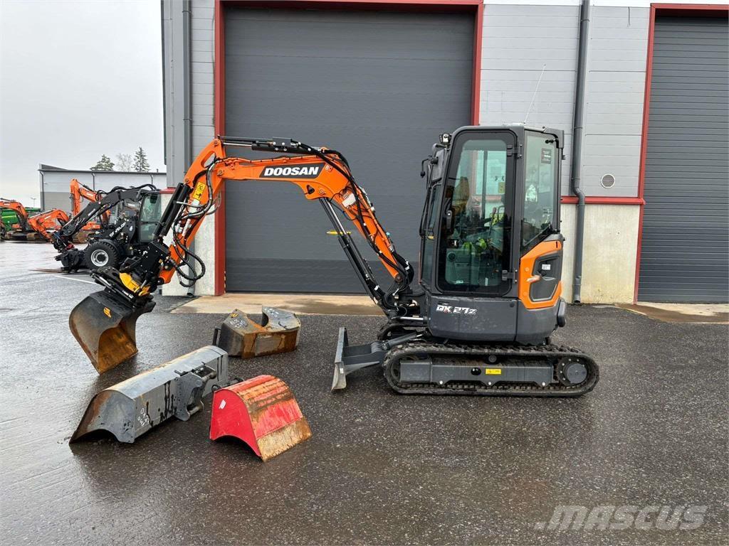 Doosan DX27Z-7 Mini rýpadlá < 7t