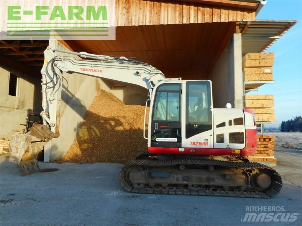 Takeuchi tb2150r Kolesové rýpadlá