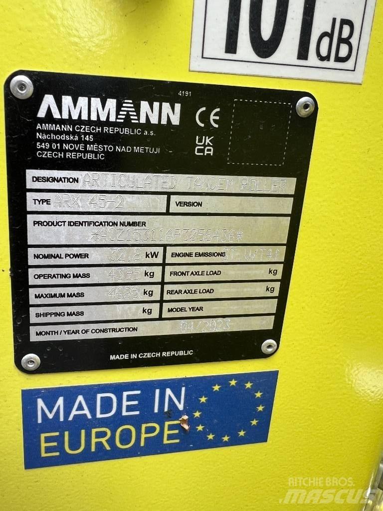 Ammann ARX 45-2 Tandemové valce