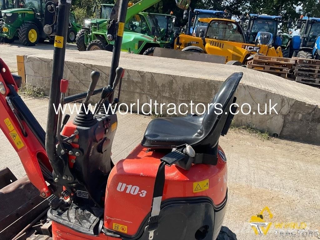 Kubota U 10-3 Mini rýpadlá < 7t