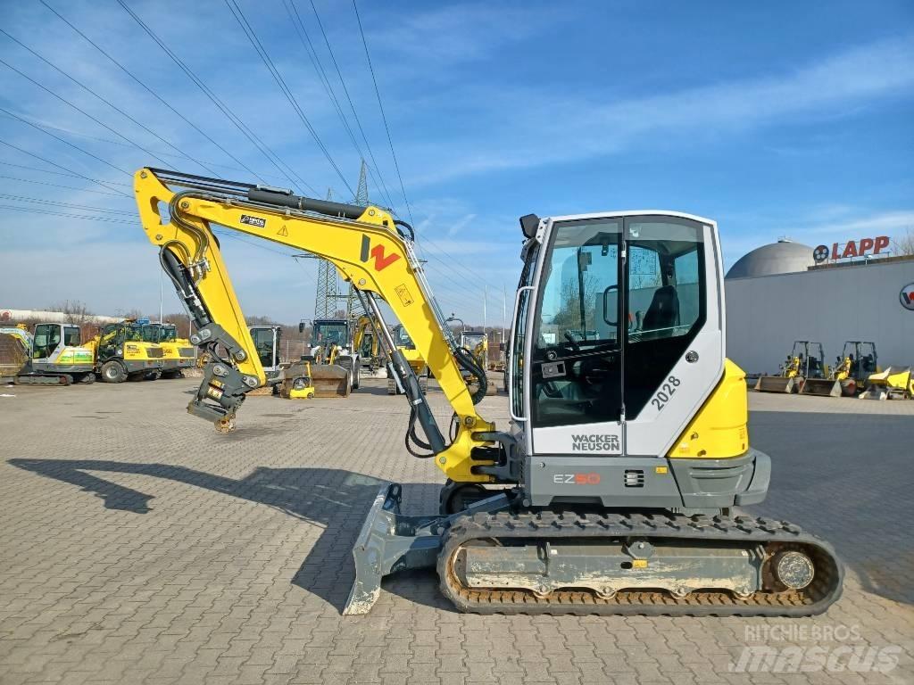 Wacker Neuson EZ50 Pásové rýpadlá