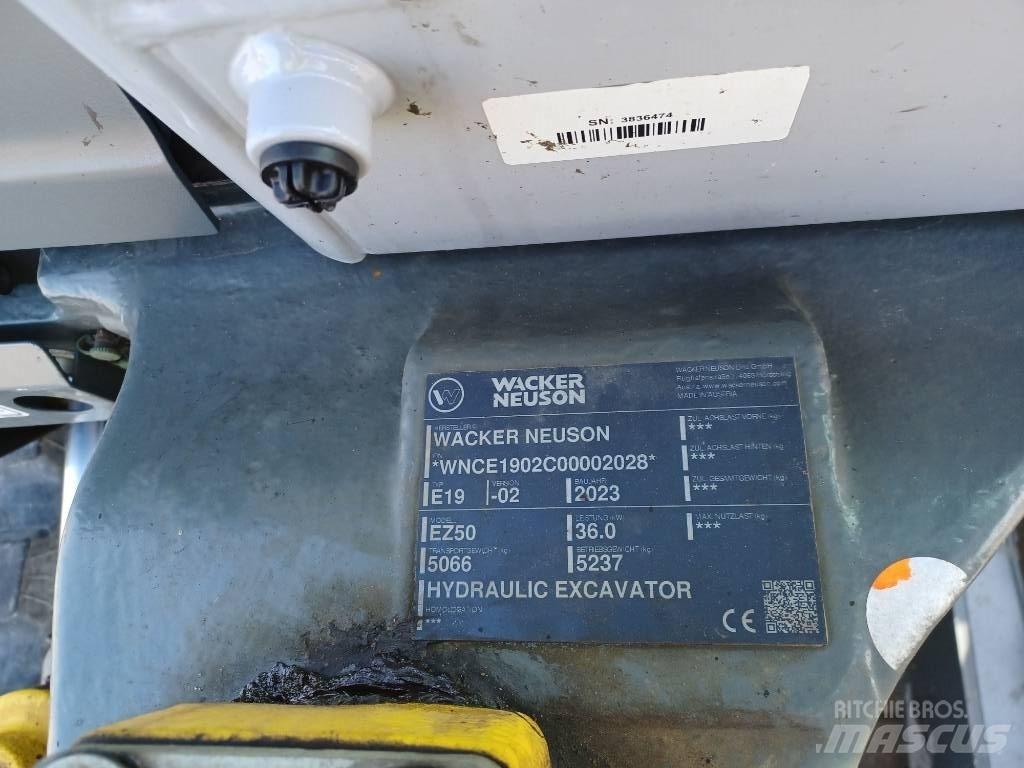 Wacker Neuson EZ50 Pásové rýpadlá