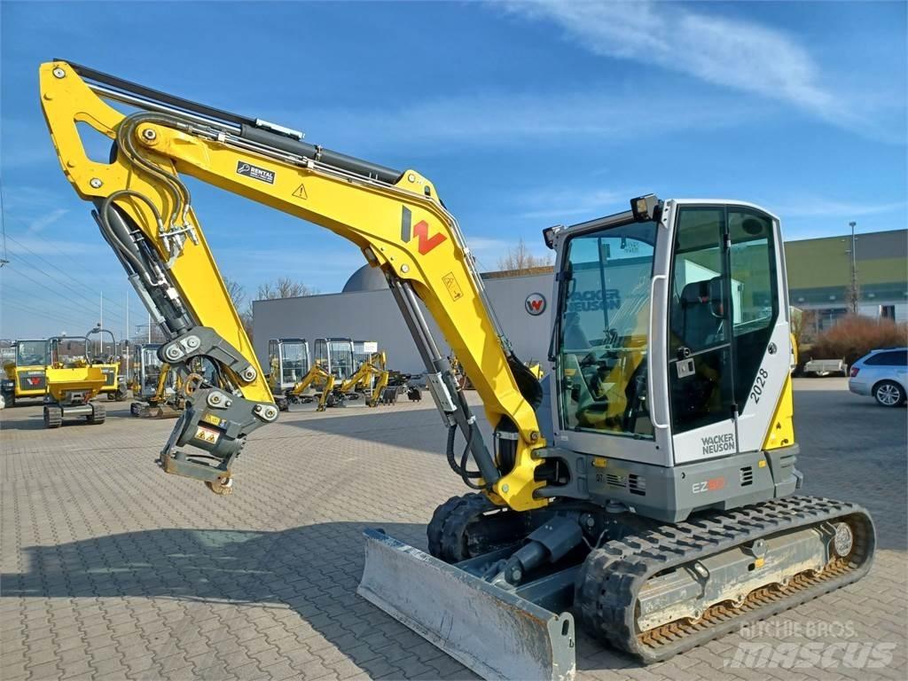 Wacker Neuson EZ50 Pásové rýpadlá
