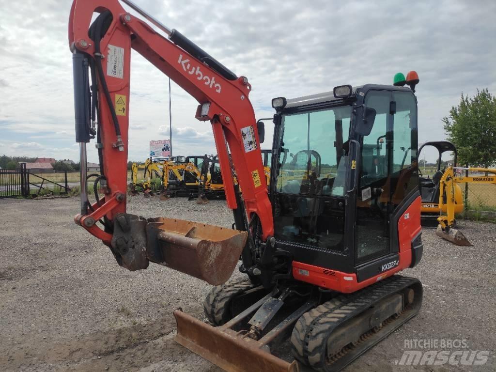 Kubota KX 027-4 Mini rýpadlá < 7t