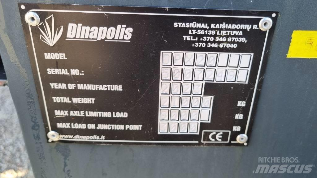 Dinapolis DPX20 Obilné návesy