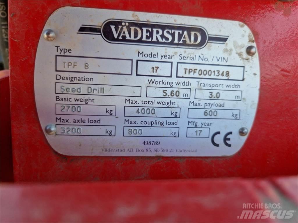 Väderstad TPF8 Mechanické sejačky
