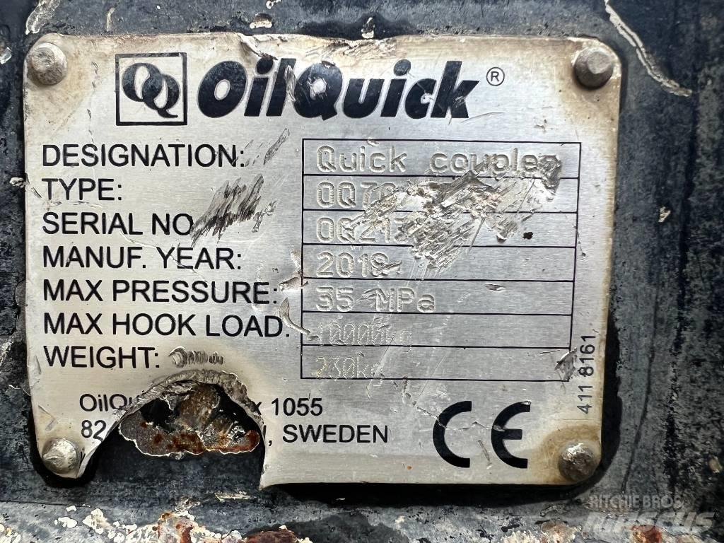 OilQuick OQ70/55 Rýchlospojky