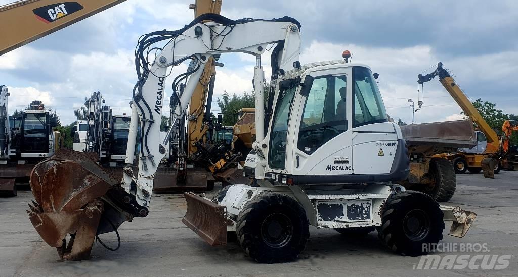Mecalac 714 MWE Kolesové rýpadlá
