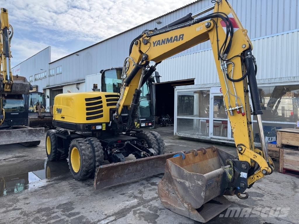 Yanmar B95W (40576) Kolesové rýpadlá