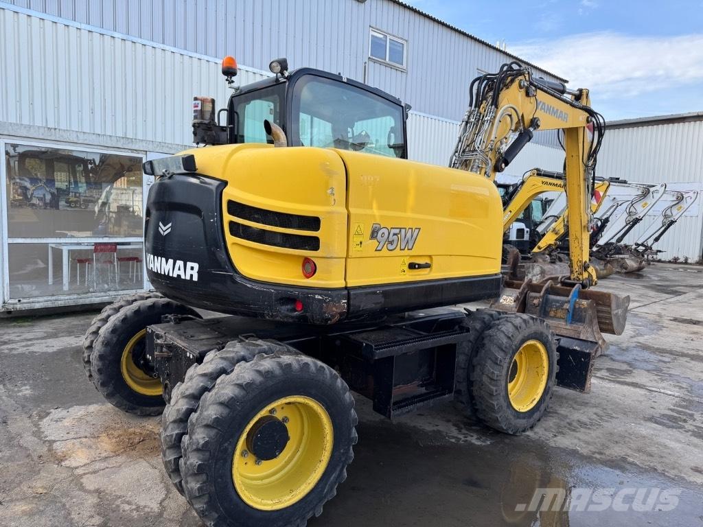 Yanmar B95W (40576) Kolesové rýpadlá