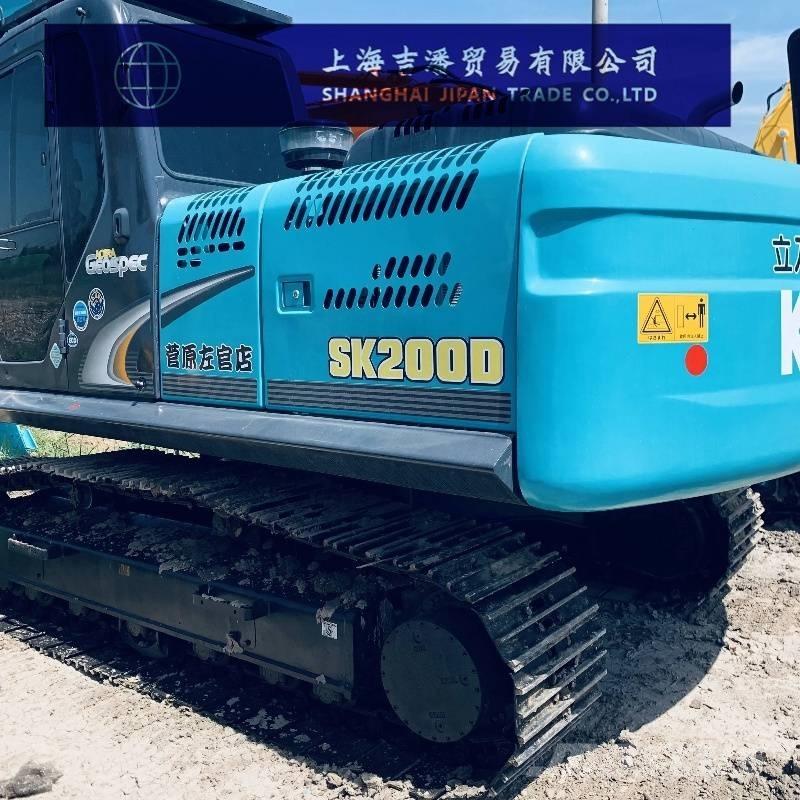 Kobelco SK 200 Pásové rýpadlá