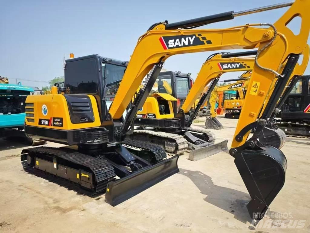 Sany 60C Pásové rýpadlá
