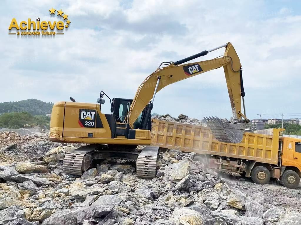 CAT 320 Pásové rýpadlá