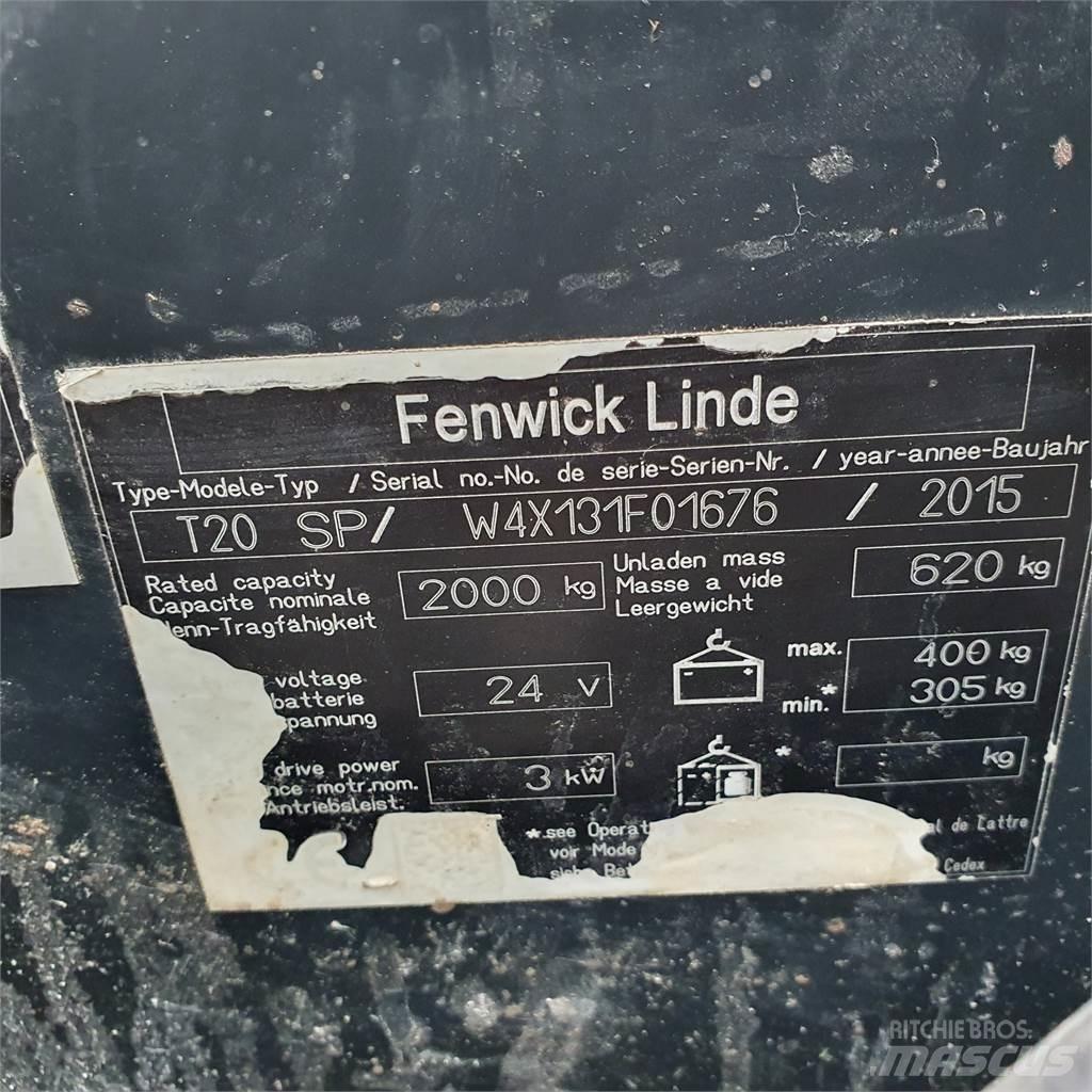 Linde T20SP kurz Nízkozdvižný vozík
