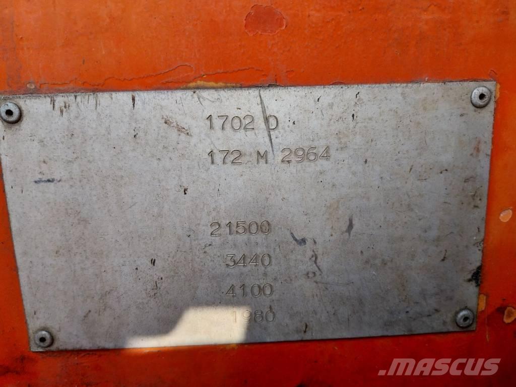 Atlas 1702 D Kolesové rýpadlá