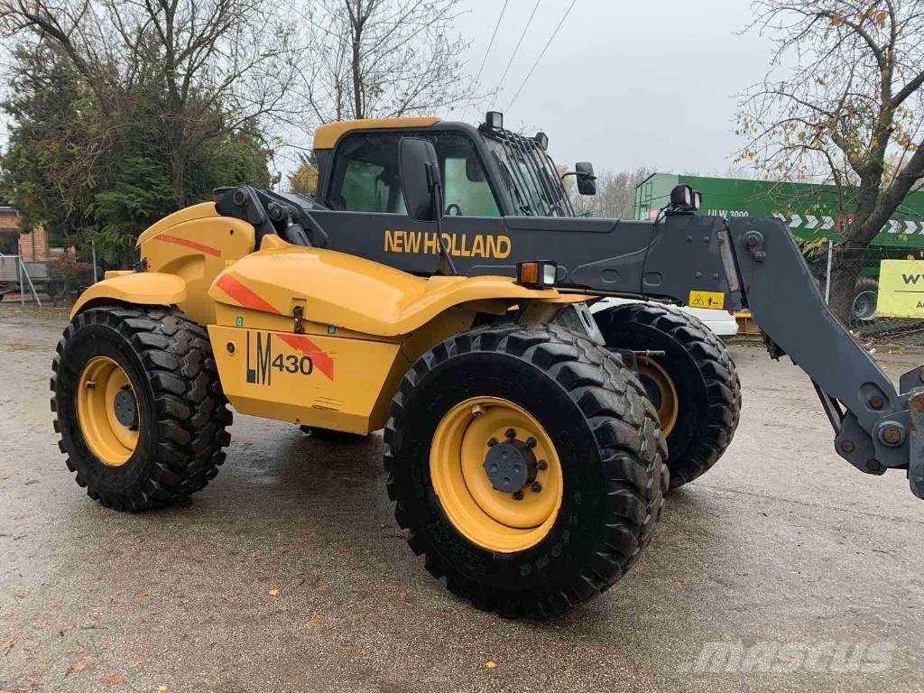 New Holland LM 430 Teleskopické nakladače pre poľnohospodárstvo