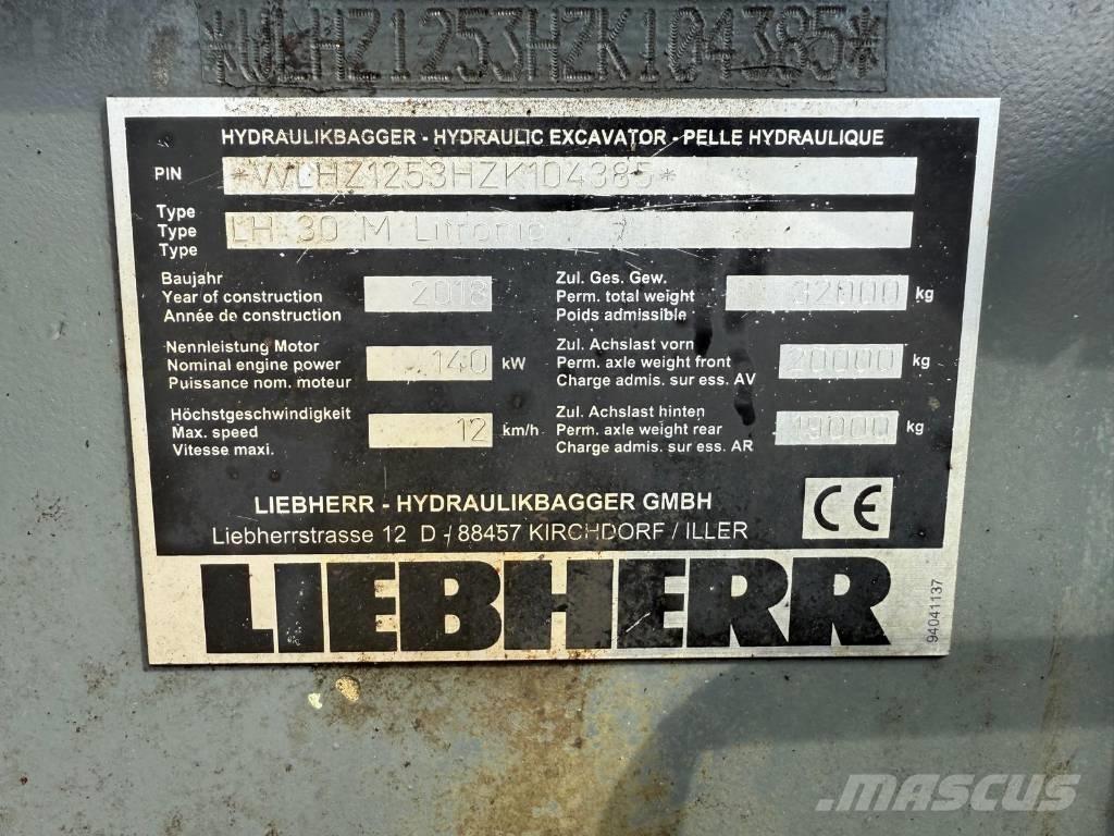 Liebherr LH 30 M Stroje pre manipuláciu s odpadom