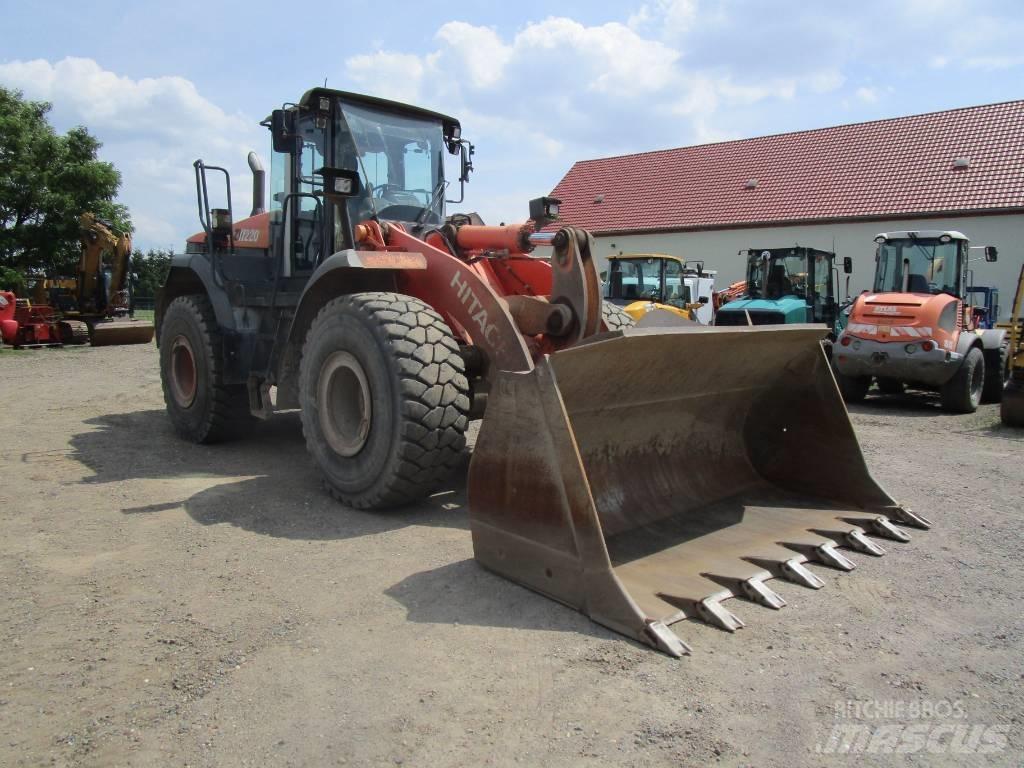 Hitachi ZW 220  Waage Kolesové nakladače
