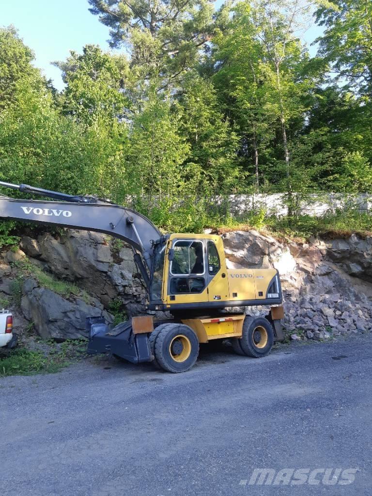 Volvo EW 180 B Kolesové rýpadlá