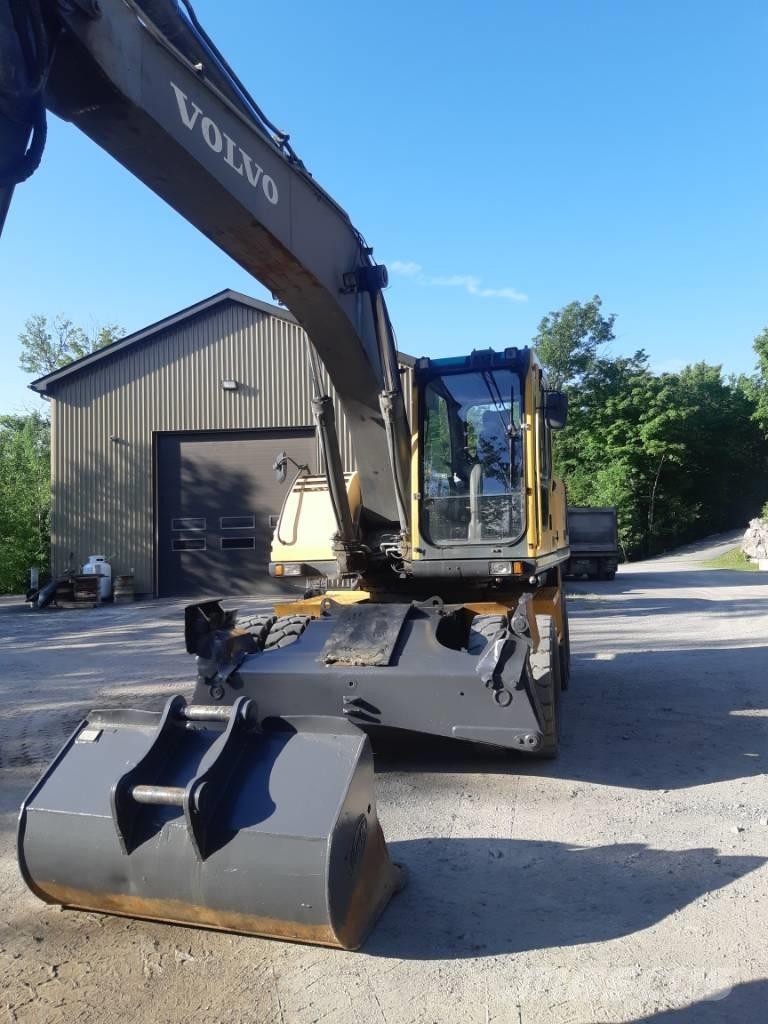 Volvo EW 180 B Kolesové rýpadlá