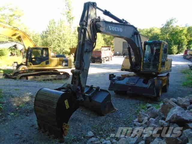 Volvo EW 180 B Kolesové rýpadlá