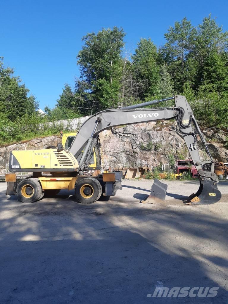 Volvo EW 180 B Kolesové rýpadlá