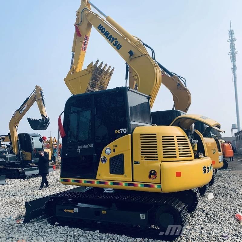 Komatsu PC 70 Pásové rýpadlá