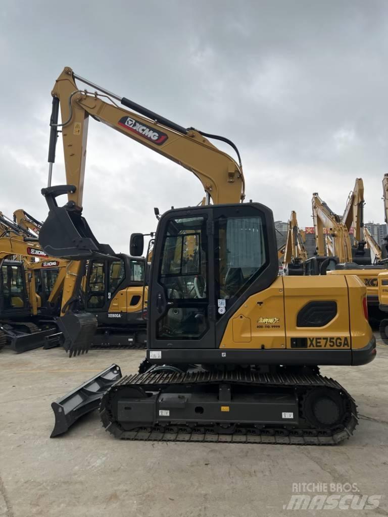 XCMG XE 75 Pásové rýpadlá
