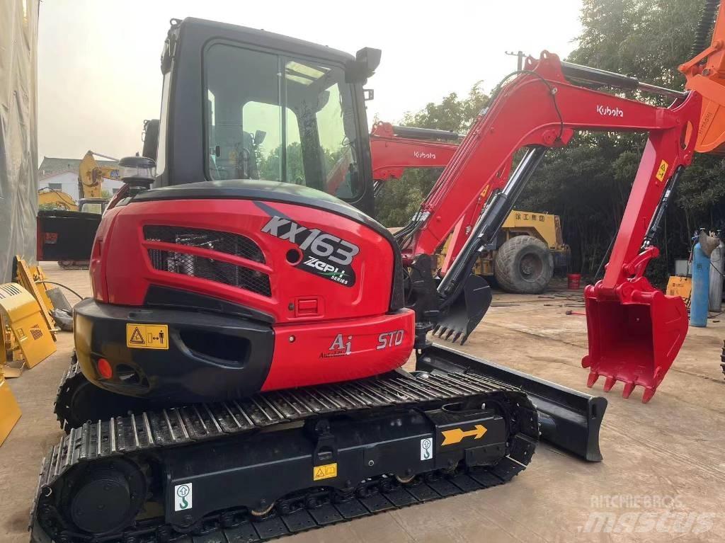 Kubota KX 163 Pásové rýpadlá