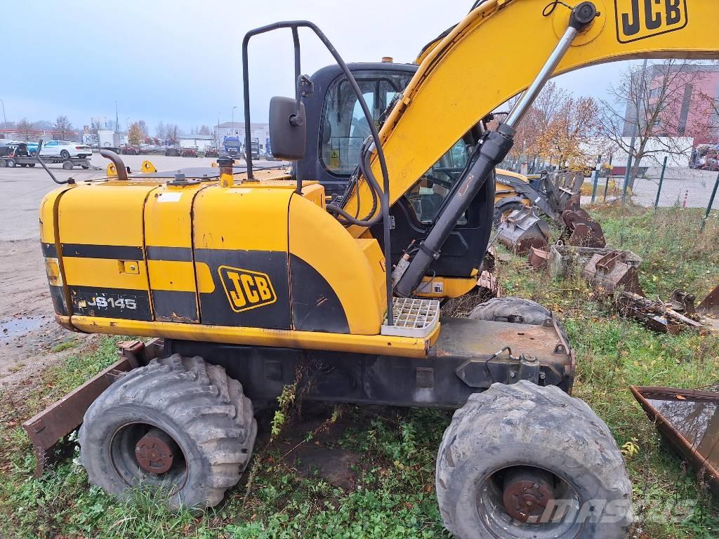 JCB JS 145 W Kolesové rýpadlá