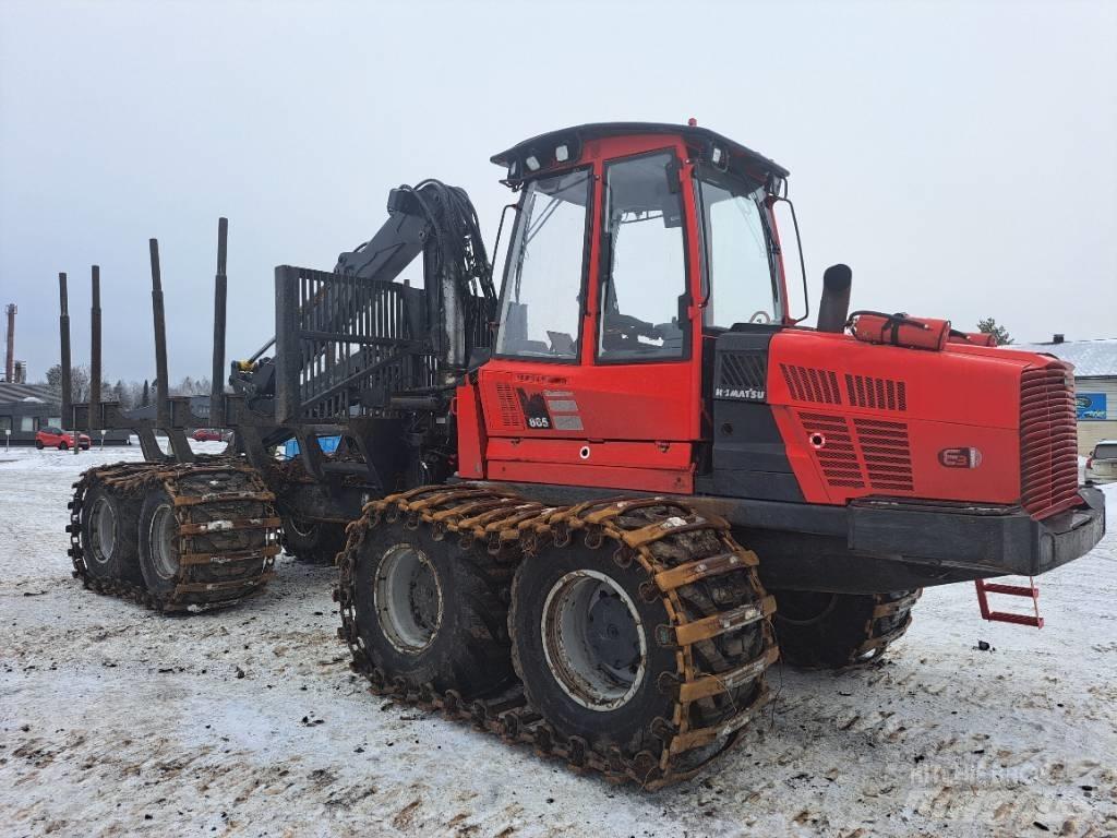 Komatsu 865 Lesné traktory