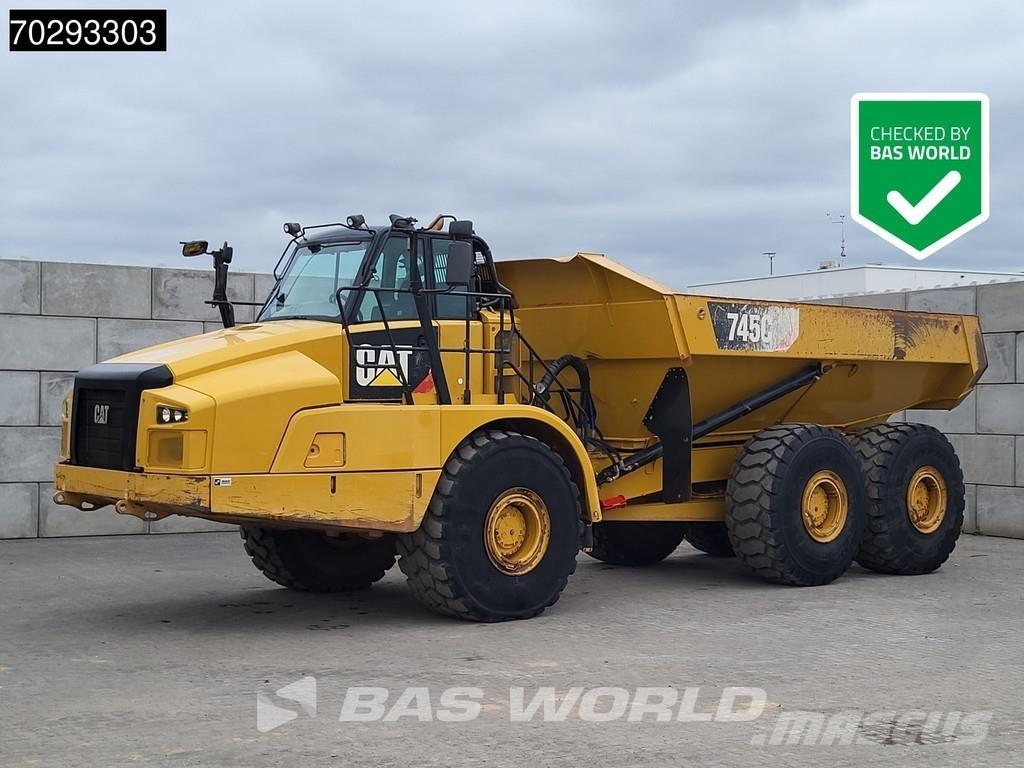 CAT 745 C Kĺbové nákladné autá