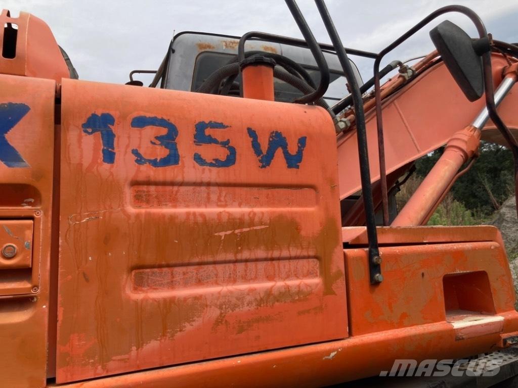 Hitachi EX 135 W Kolesové rýpadlá