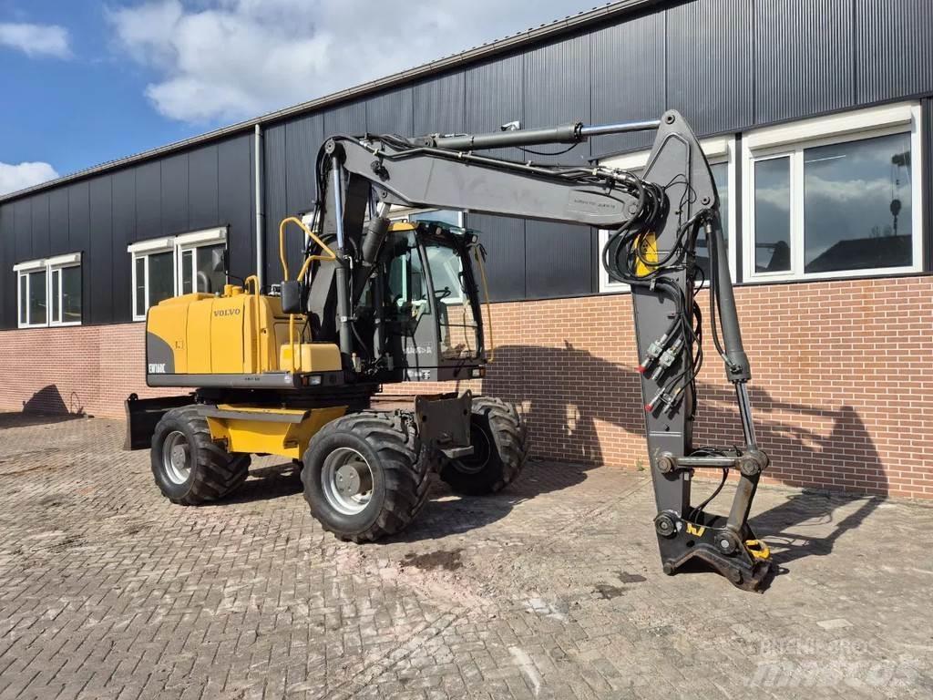 Volvo EW160C Kolesové rýpadlá