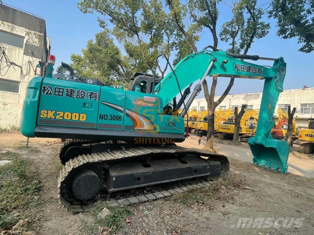 Kobelco SK 200-8 Pásové rýpadlá